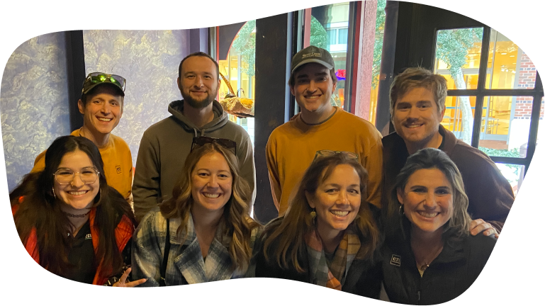 Team in escape room